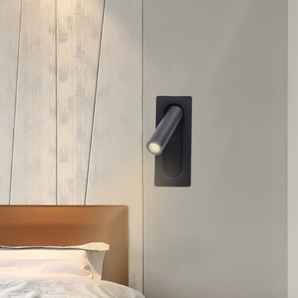 JOYDING LED Bedroom Lamp Headboard Wall Light Sconce Recessed Bedside